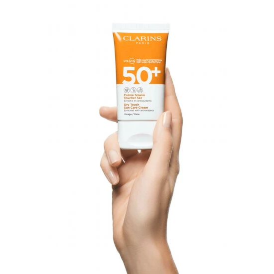 unnamed-file-463.jpg Clarins Dry Touch Sun Care Cream UVB/UVA 50+ For Face 50ml -Clarins shop unnamed file 463
